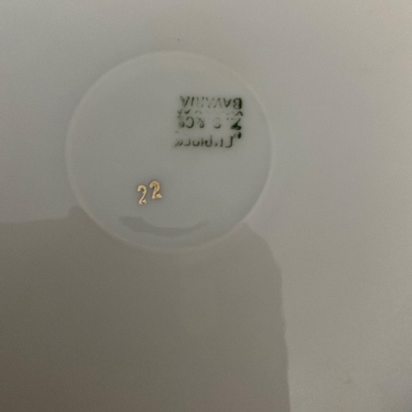 8.5” Bavarian decorative plate. H161 - Picture 2 of 4